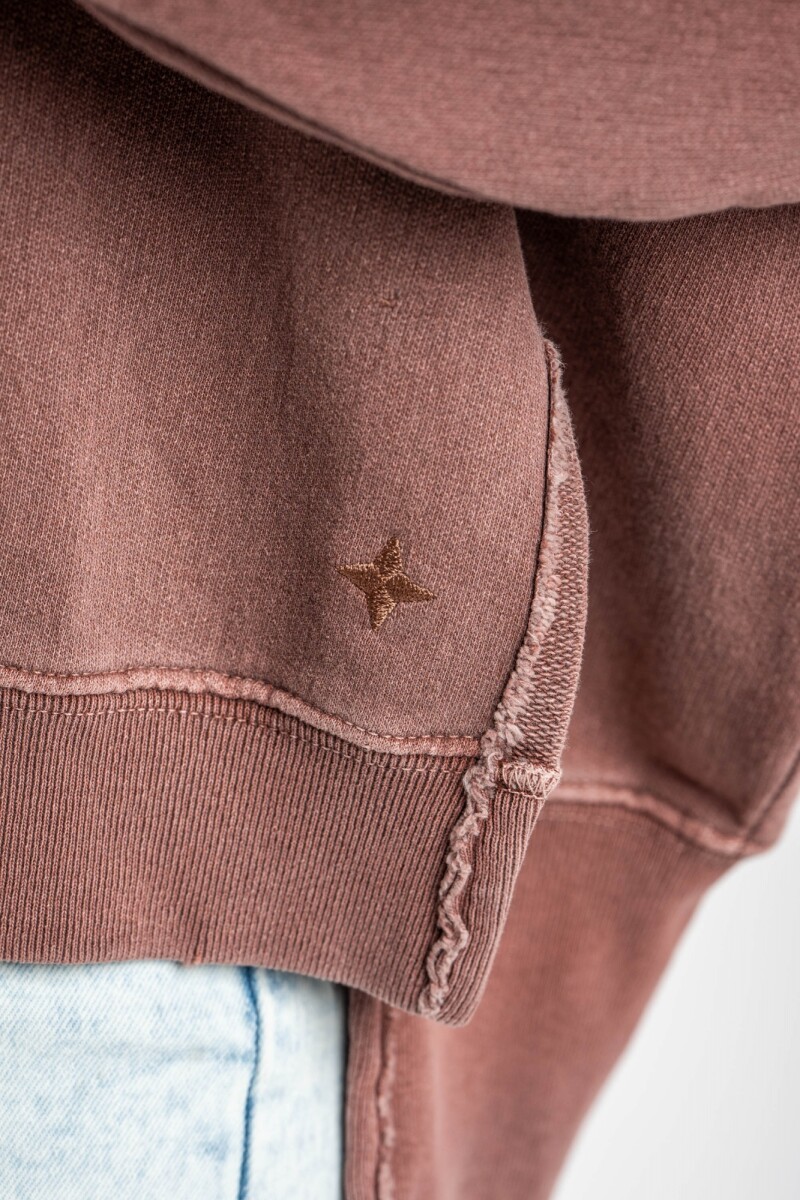 Sweater Lavado Marron
