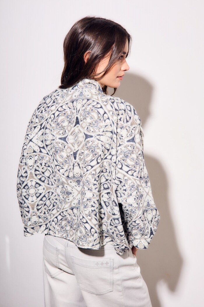 Kimono Print Multi