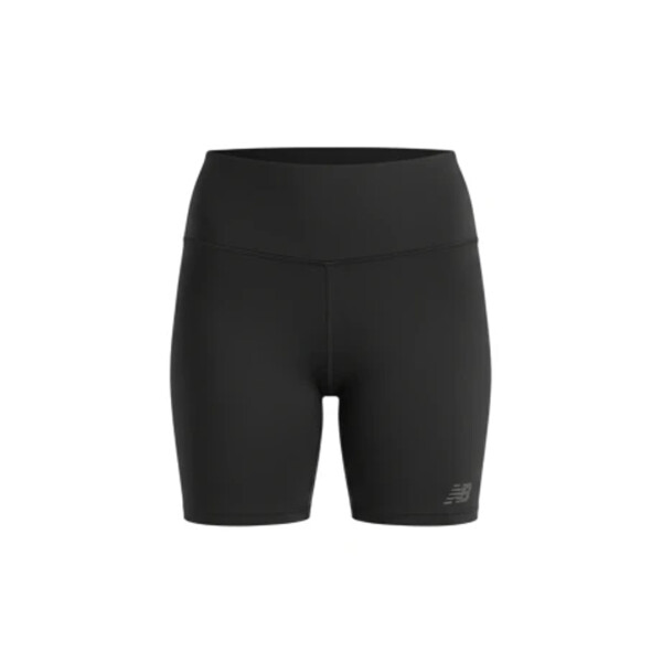 NB HARMONY HIGH RISE SHORT - NEW BALANCE NEGRO