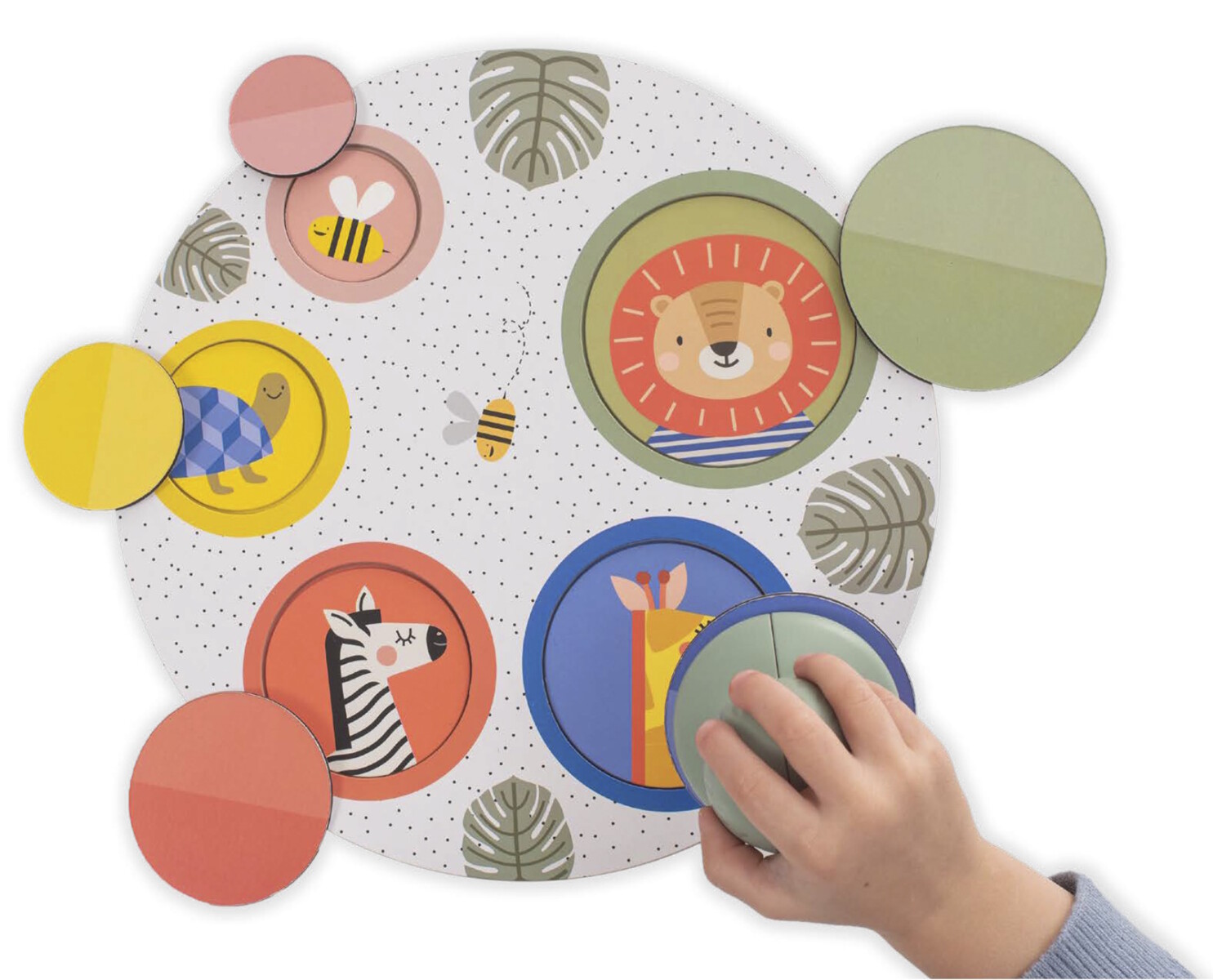 Puzzle Magnético Taf Toys Peek-a-boo 