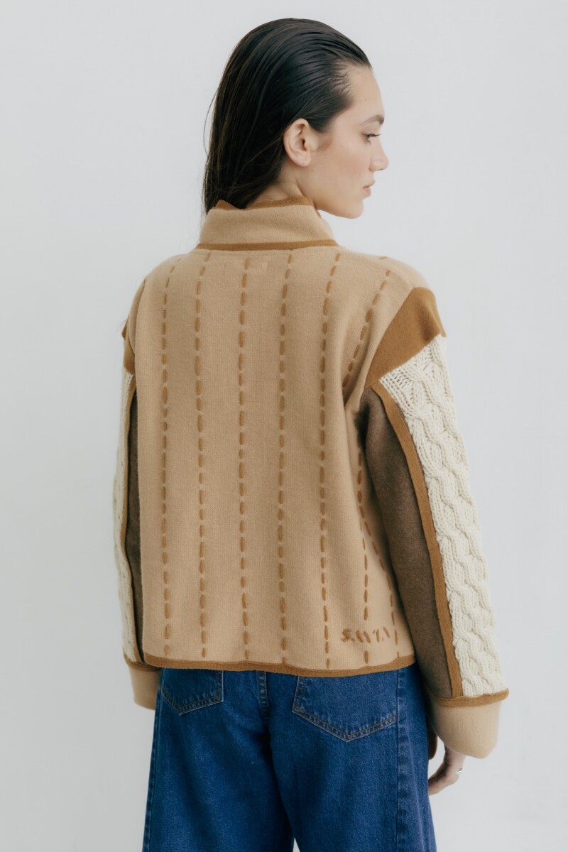 CHAQUETA MENA Latte