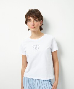 REMERA DACHI Blanco