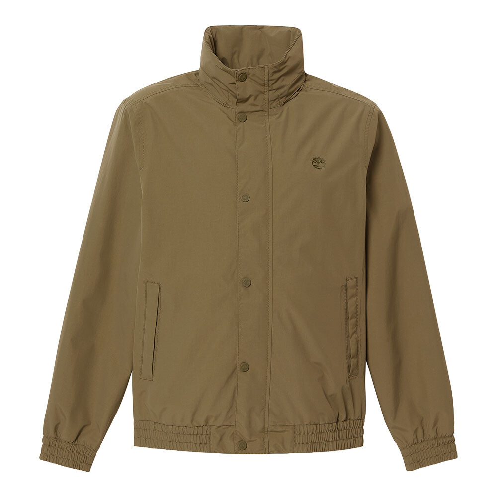 Casaca Waterproof Bomber Hombre Leaf Green