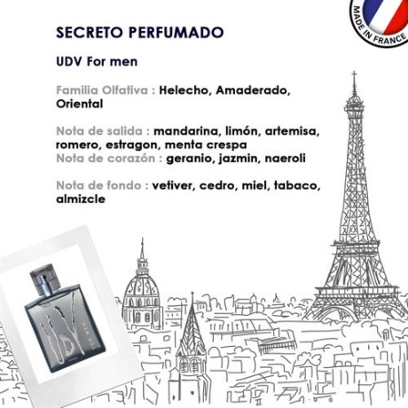 Ulric De Varens Perfume UDV For Men EDT 60 ml Ulric De Varens Perfume UDV For Men EDT 60 ml