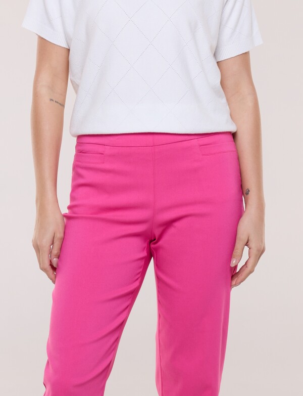 Capri Pull On Super Stretch FUCSIA