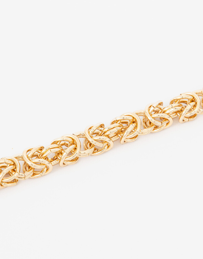 Pulseras Flexibles Metal Pulsera Flexible Metal - Dorado
