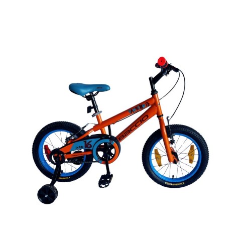 BICICLETA BACCIO BAMBINO RODADO 16 Naranja/celeste