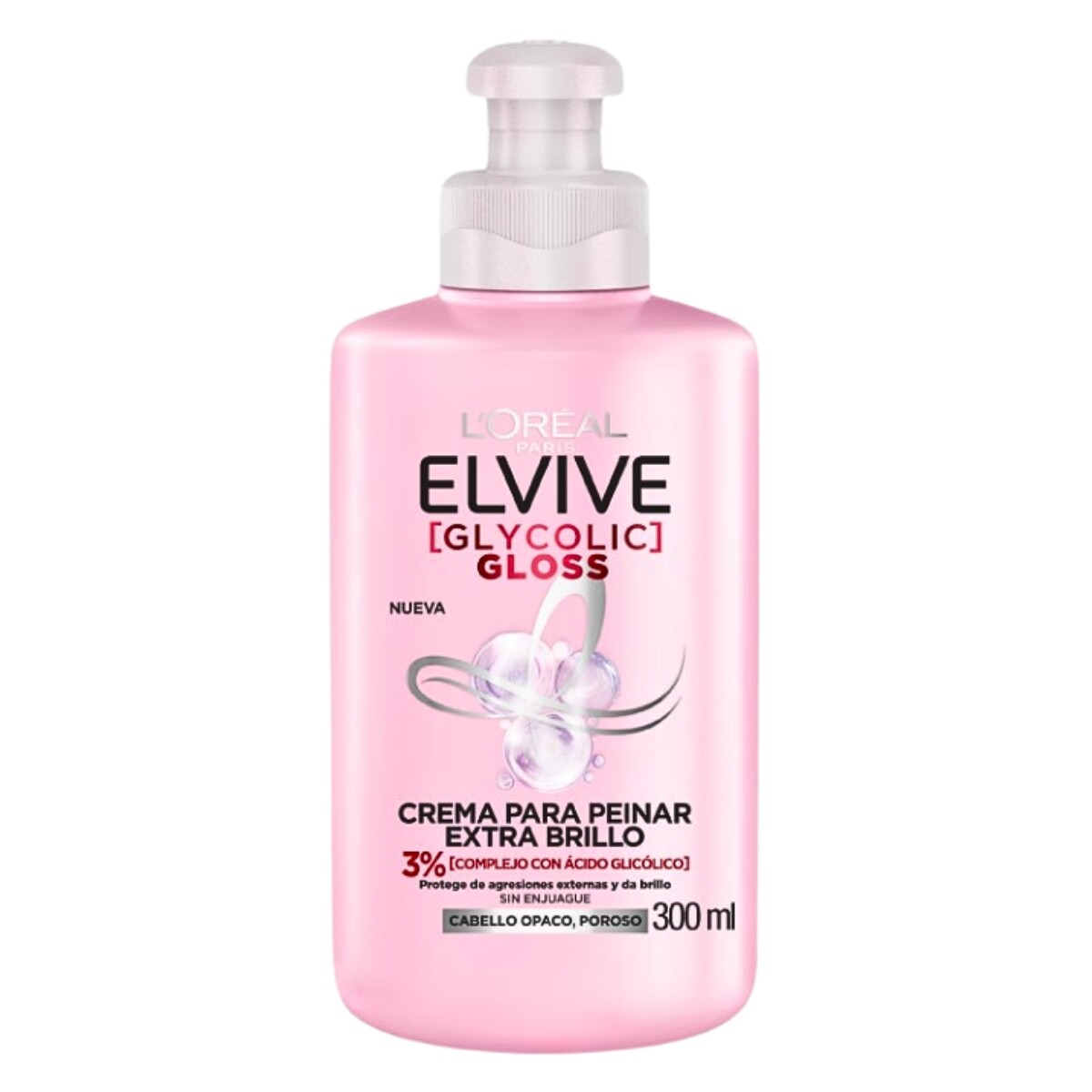 CREMA P/PEINAR ELVIVE 300 ML GLYCOLICO GLOSS 