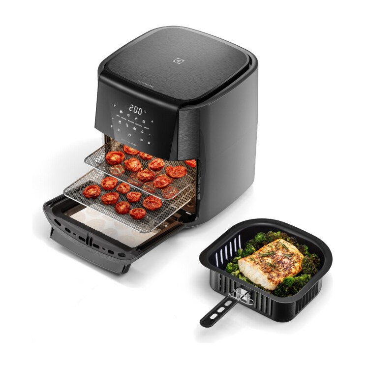 Freidora de Aire Horno Electrolux Experience 12 L Digital EAF90 Freidora de Aire Horno Electrolux Experience 12 L Digital EAF90