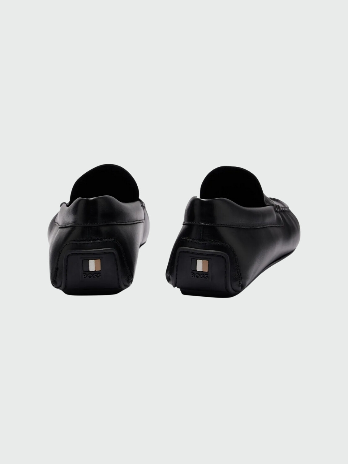 BOSS - Mocasines de cuero con suela antideslizante, NOEL 0