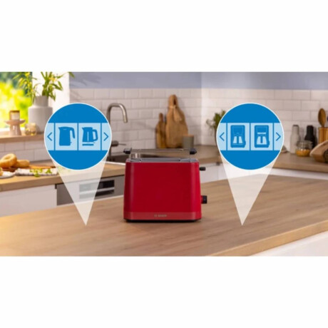 Tostadora Bosch TAT3M124 MyMoment Rojo TAT3M124