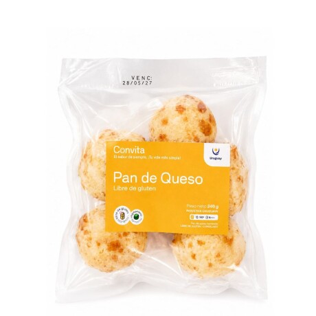PAN DE QUESO CONVITA 240GRS PAN DE QUESO CONVITA 240GRS