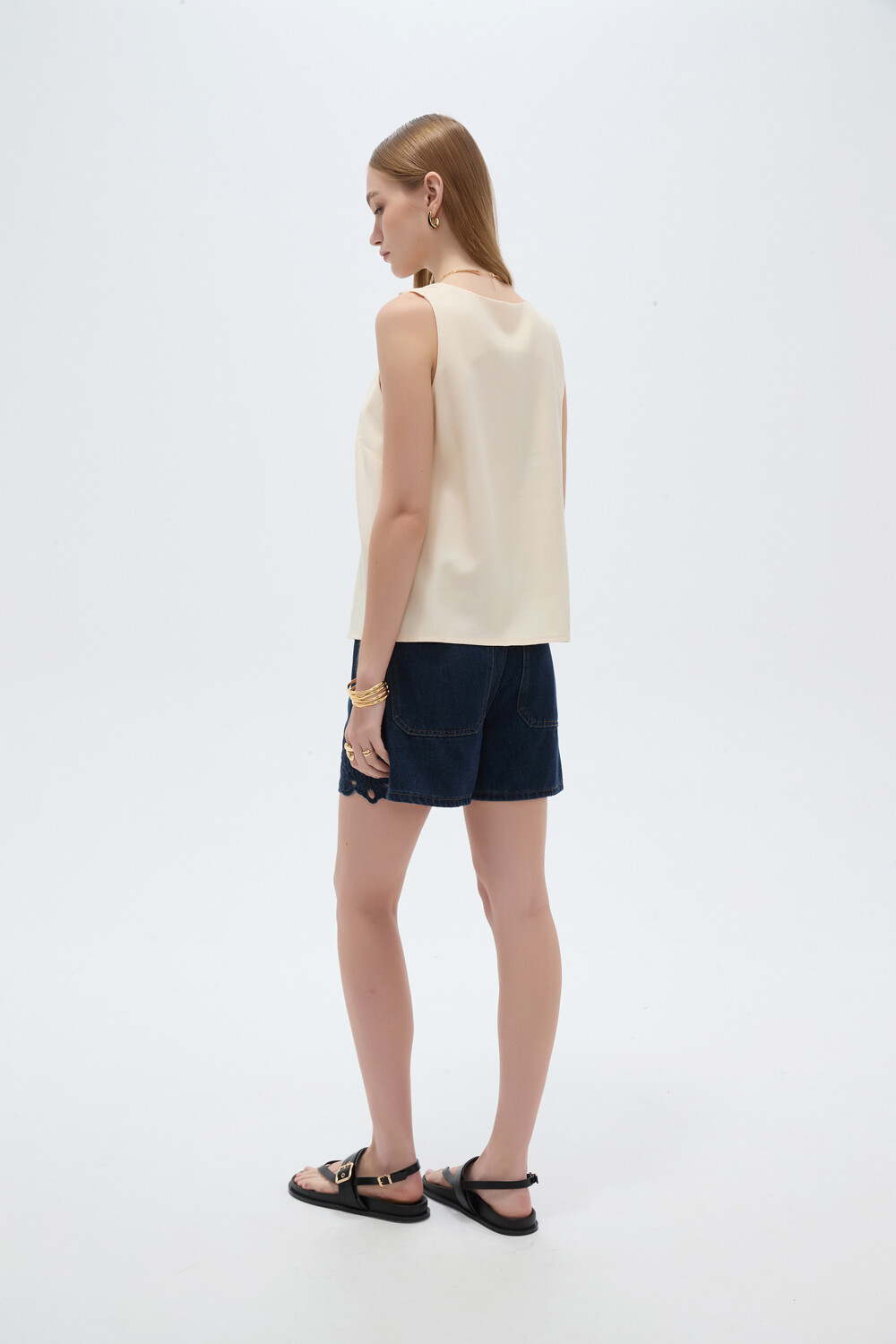 Musculosa Henu Crudo / Natural