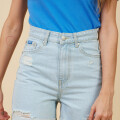 SHORT BLAU RUSTY Azul Claro