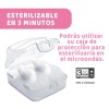 Pezoneras INTERMEDIARIOS SILICONA CHICCO talle M/L