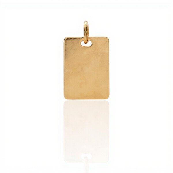 Dije Identidad-Oro bajo-Sin piedra-CP8709 sinpiedra