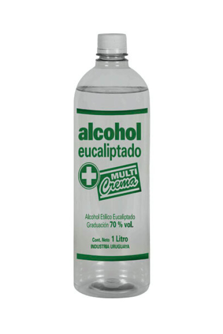 Alcohol líquido Multi Crema x 1 litro Eucaliptado