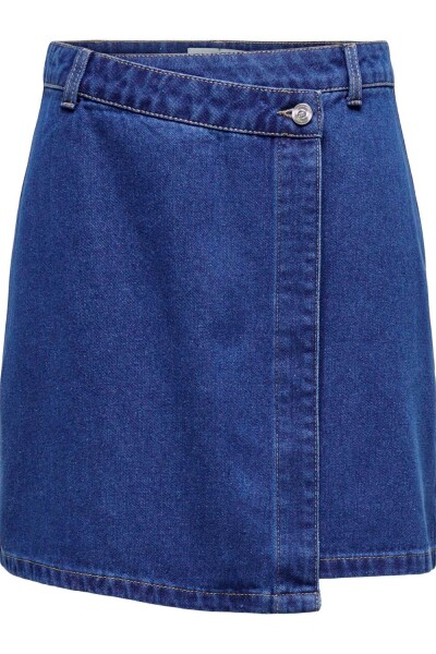 Falda Gry Medium Blue Denim