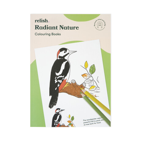 Libro para Colorear Relish Naturaleza Radiante 001