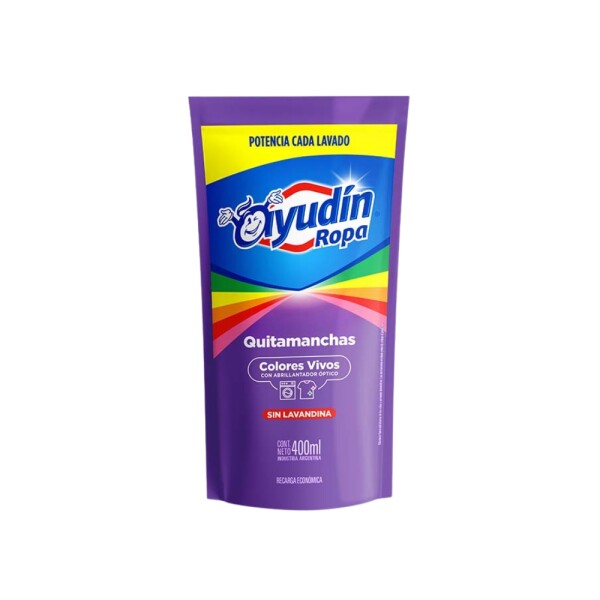 Ayudín Ropa Colores Vivos Doypack 400ml Ayudín Ropa Colores Vivos Doypack 400ml