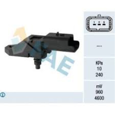 MAP SENSOR PRESION ABSOLUTA CITROEN - PEUGEOT SENSOR PRESION MULTIPLE ADM PEUG 1,6 HDI - MAP SENSOR PRESION ABSOLUTA CITROEN - PEUGEOT SENSOR PRESION MULTIPLE ADM PEUG 1,6 HDI -