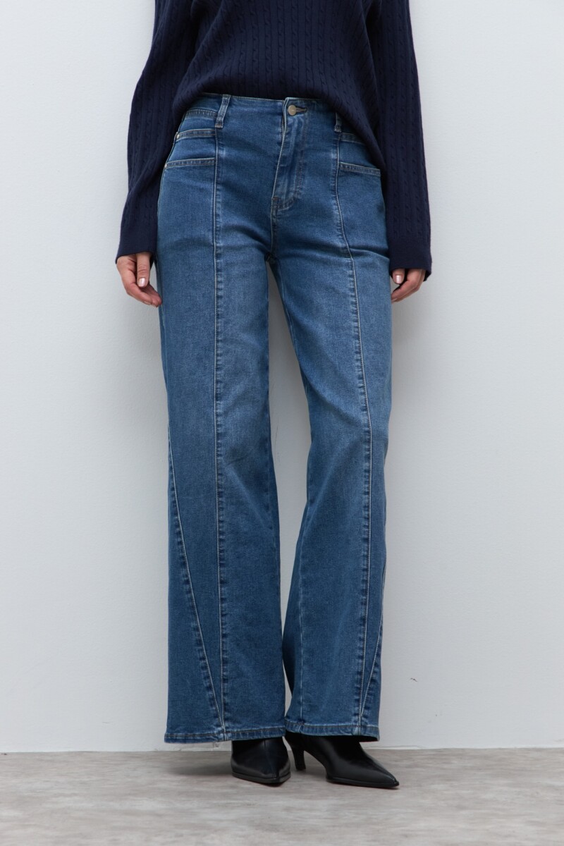 Jean wide leg Norah jean medio