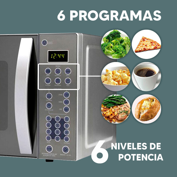 Microondas Con Grill Whirlpool Wm1114adwc MICROONDAS WHIRLPOOL 38LTS WM1114ADWC