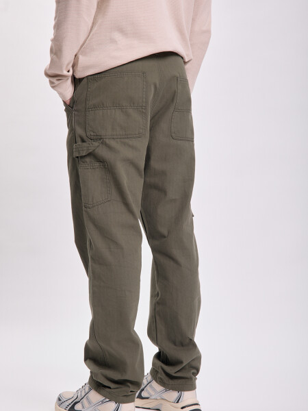 Pantalón carpintero Verde