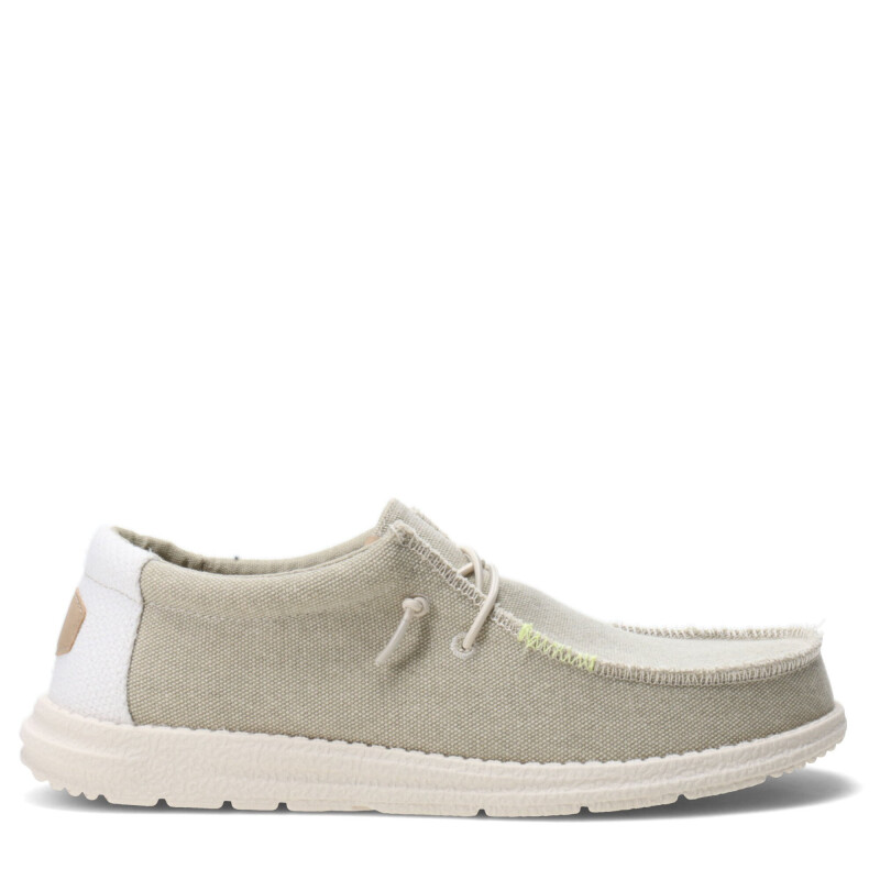 Zapatos de Hombre Branch De Tela Con Cordones Elásticos Beige