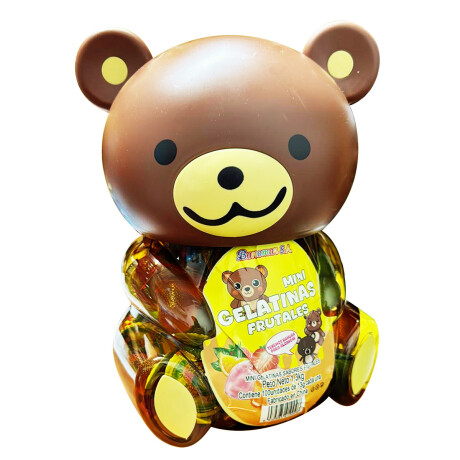 MINI GELATINAS FRUTALES EN POTE ALCANCIA OSOS x100 Unidades MINI GELATINAS FRUTALES EN POTE ALCANCIA OSOS x100 Unidades