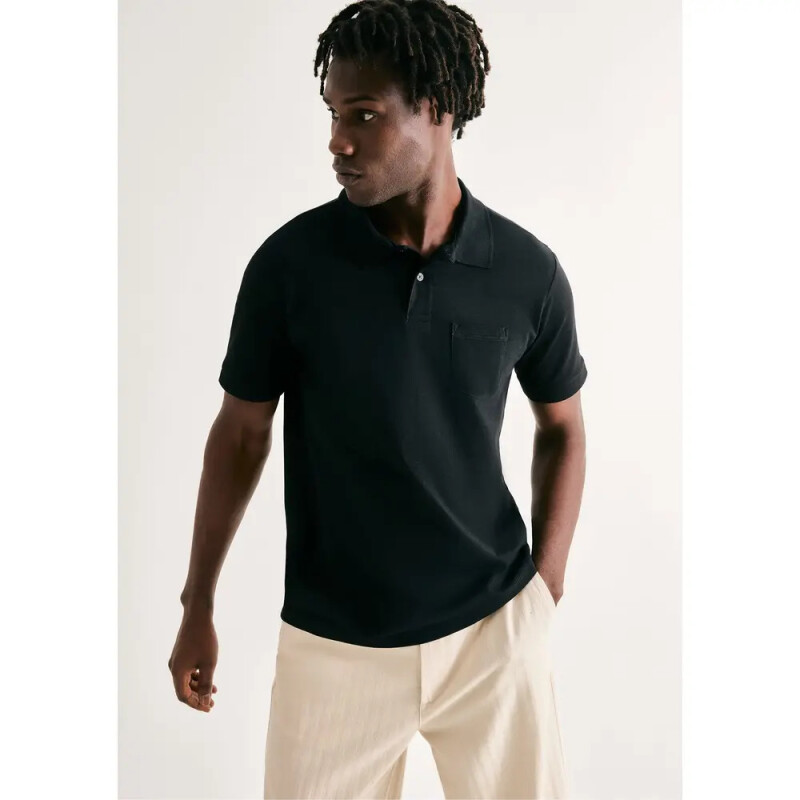CAMISA POLO MM MASC PRETO ESCURO