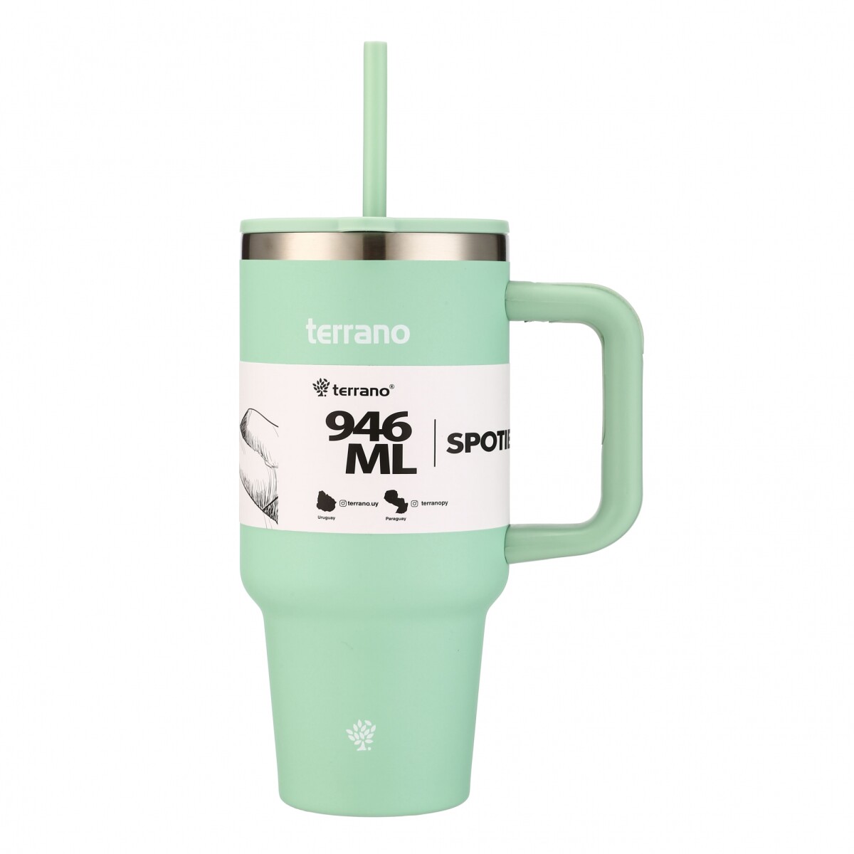 SpotieCup - 946ml. - Verde Agua 