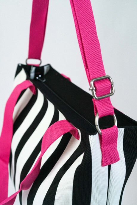 Bolso Melina Blanco y negro