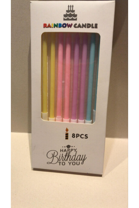 VELAS COLOR PASTEL VELAS COLOR PASTEL