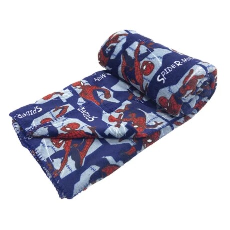 Frazada infantil de Spiderman 150x200cm Azul