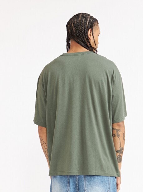 REMERA BOXY CAIRO VERDE