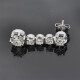 Par De Caravanas En Diamantes 2,10 Ct Y Oro Blanco 18K. Circa 1960-1980´S Par De Caravanas En Diamantes 2,10 Ct Y Oro Blanco 18K. Circa 1960-1980´S