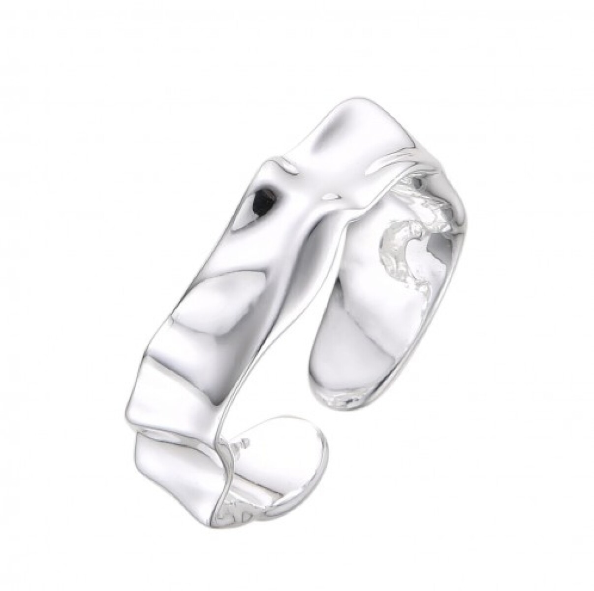 Anillo de plata 925 auto ajustable. 