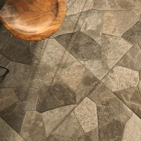 CERAMICA DE 60X60 APTO PISO Y PARED TIPO PIEDRA MATE GRANILLA GAMAS DE GRIS