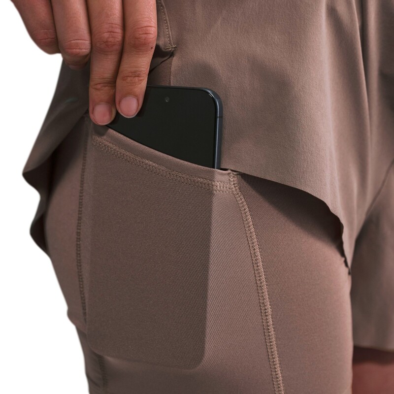 Short Nike Swift Dri-Fit Mr 2N1 de Mujer Chocolate