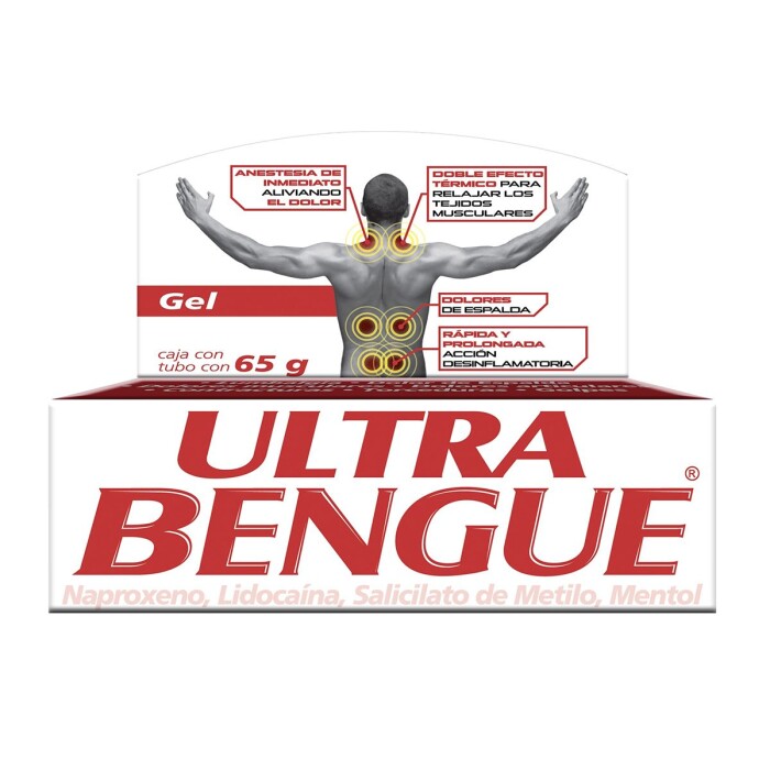BENGUE ULTRA GEL TUBO X 65 GR. única