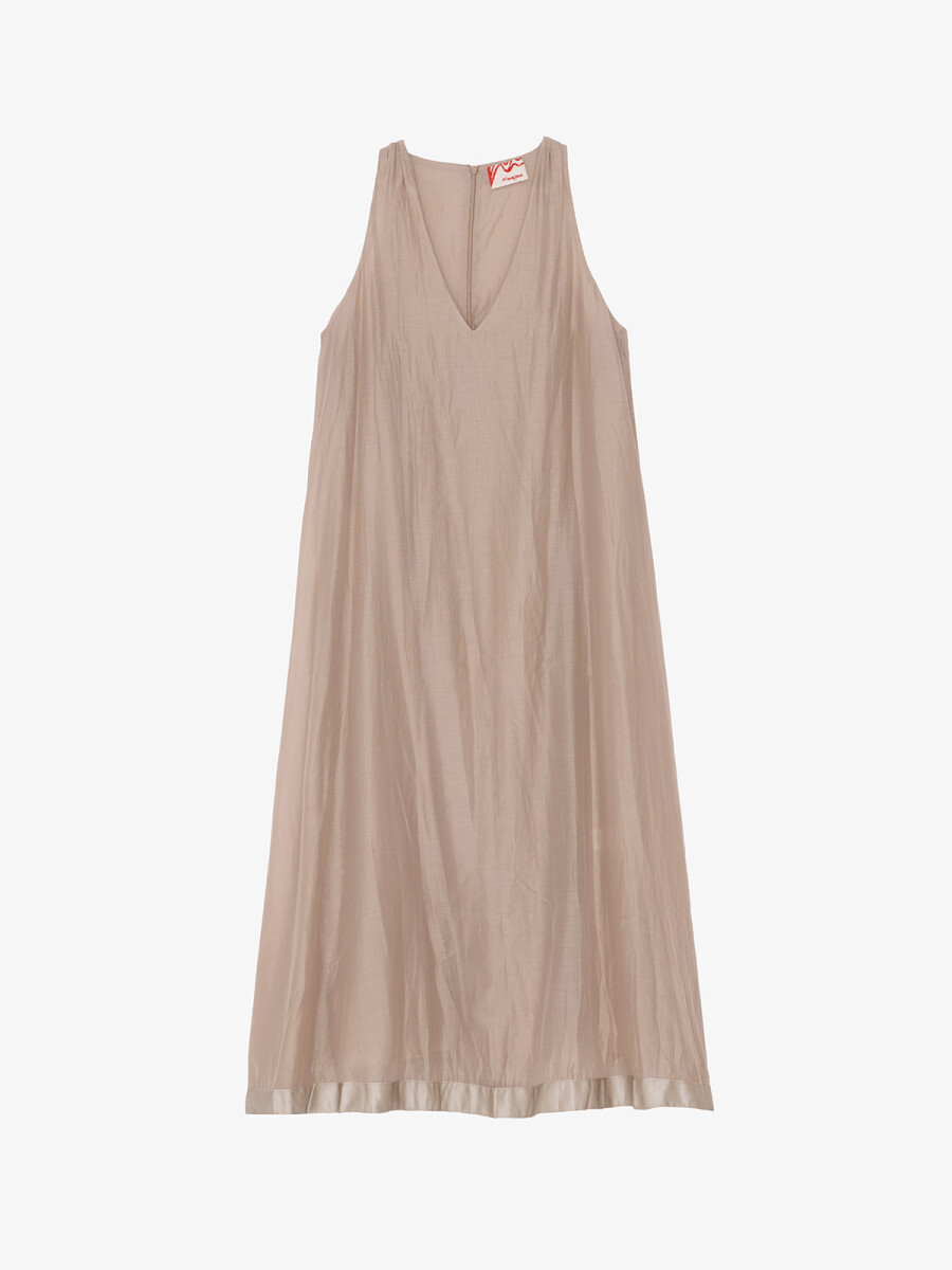 VESTIDO ARRUGADO 