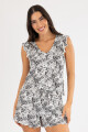 GREY DAISIES VEST GRIS