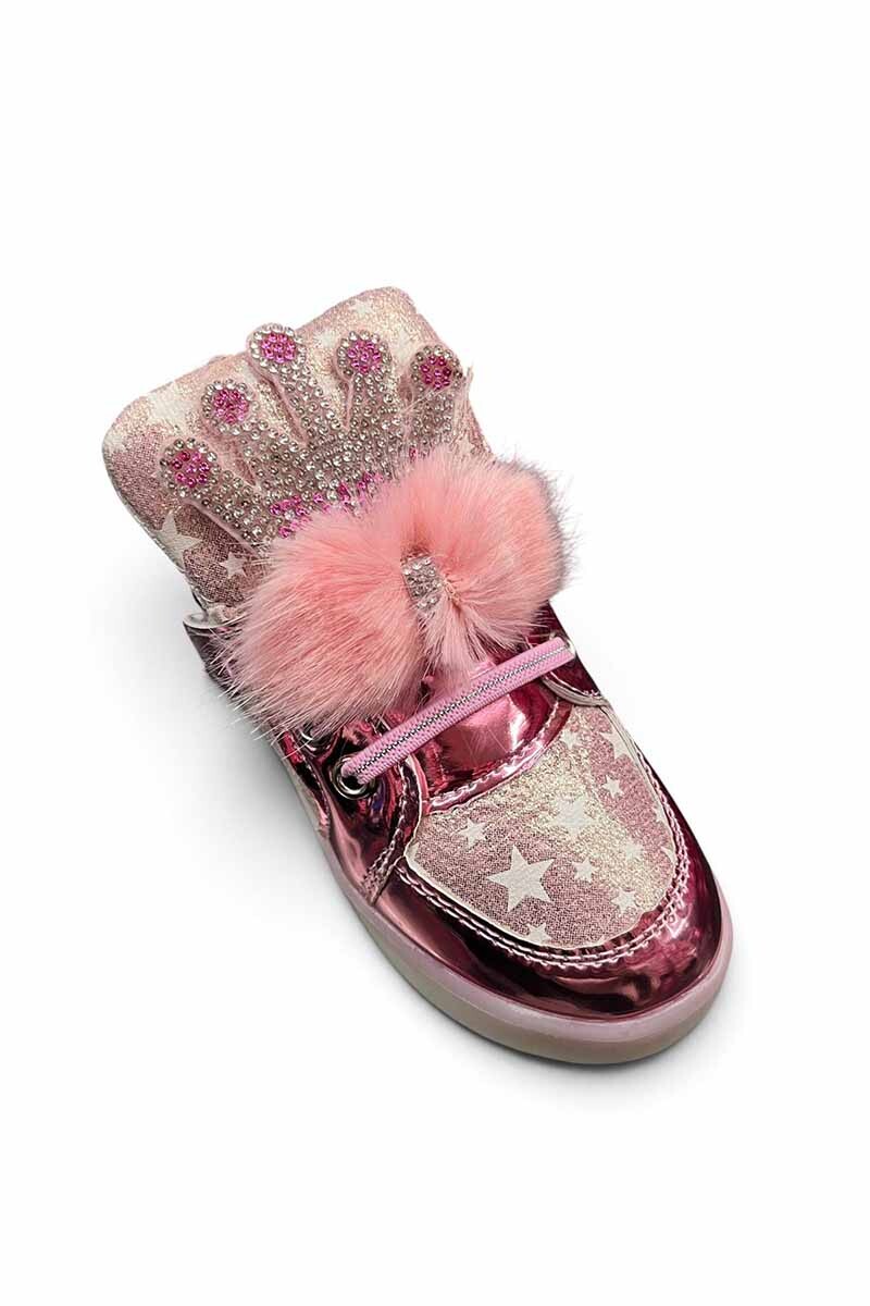 BOTA DEPORTIVA BBO CON CORONA Rosa