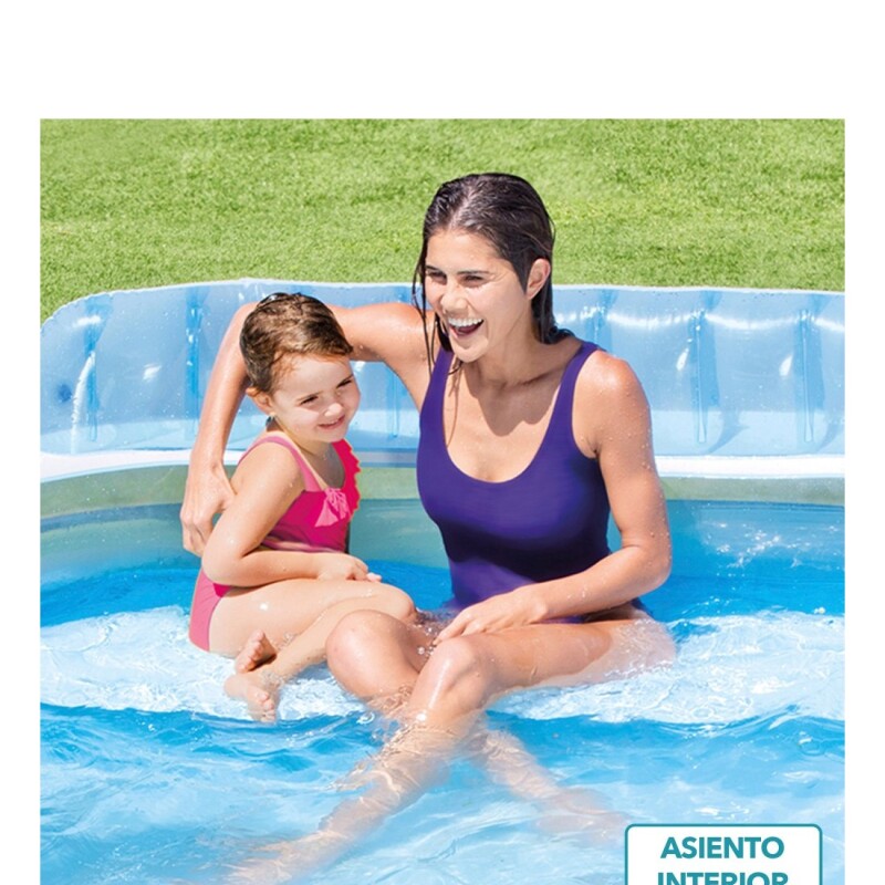INTEX PISCINA INFLABLE SWIM CENTER CON ASIENTO Intex Piscina Inflable Swim Center Con Asiento