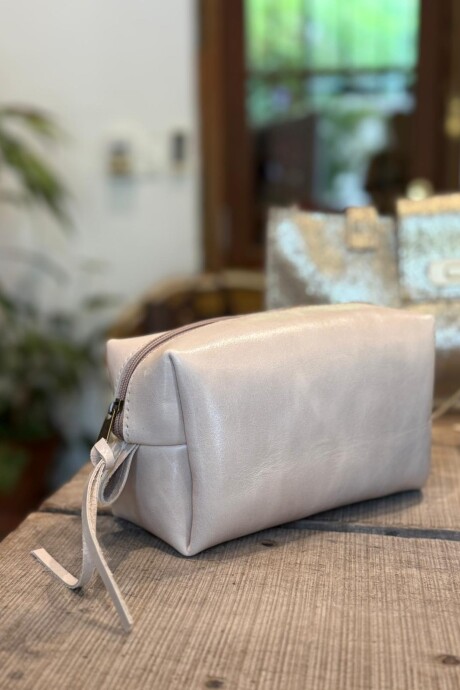 Neceser de Cuero Natural