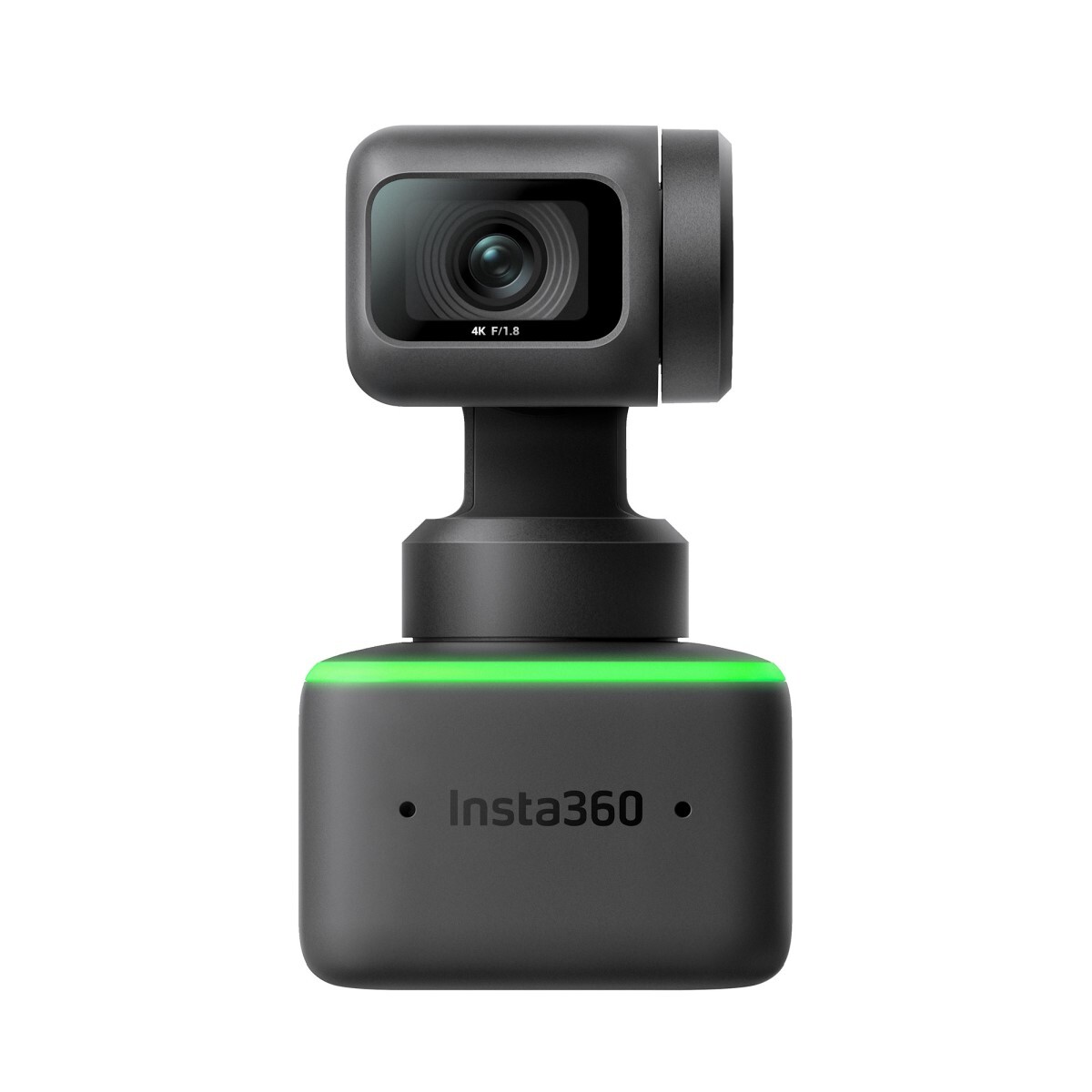 Cámara web insta360 webcam link 4k con inteligencia artificial Black