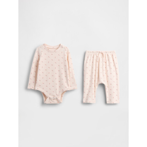 SUPER SOFT SNIT SET BARELY PINK