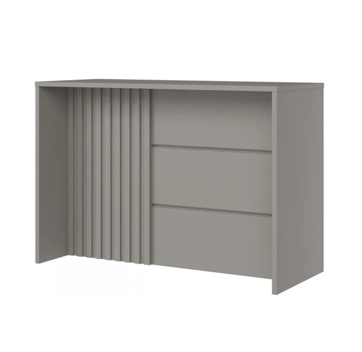 BARRA GOURMET ISLA DESAYUNADOR AMERICANO - GRIS 