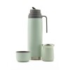 Set termo Comet Bologna 1 lt + Mate de 160 ml Verde
